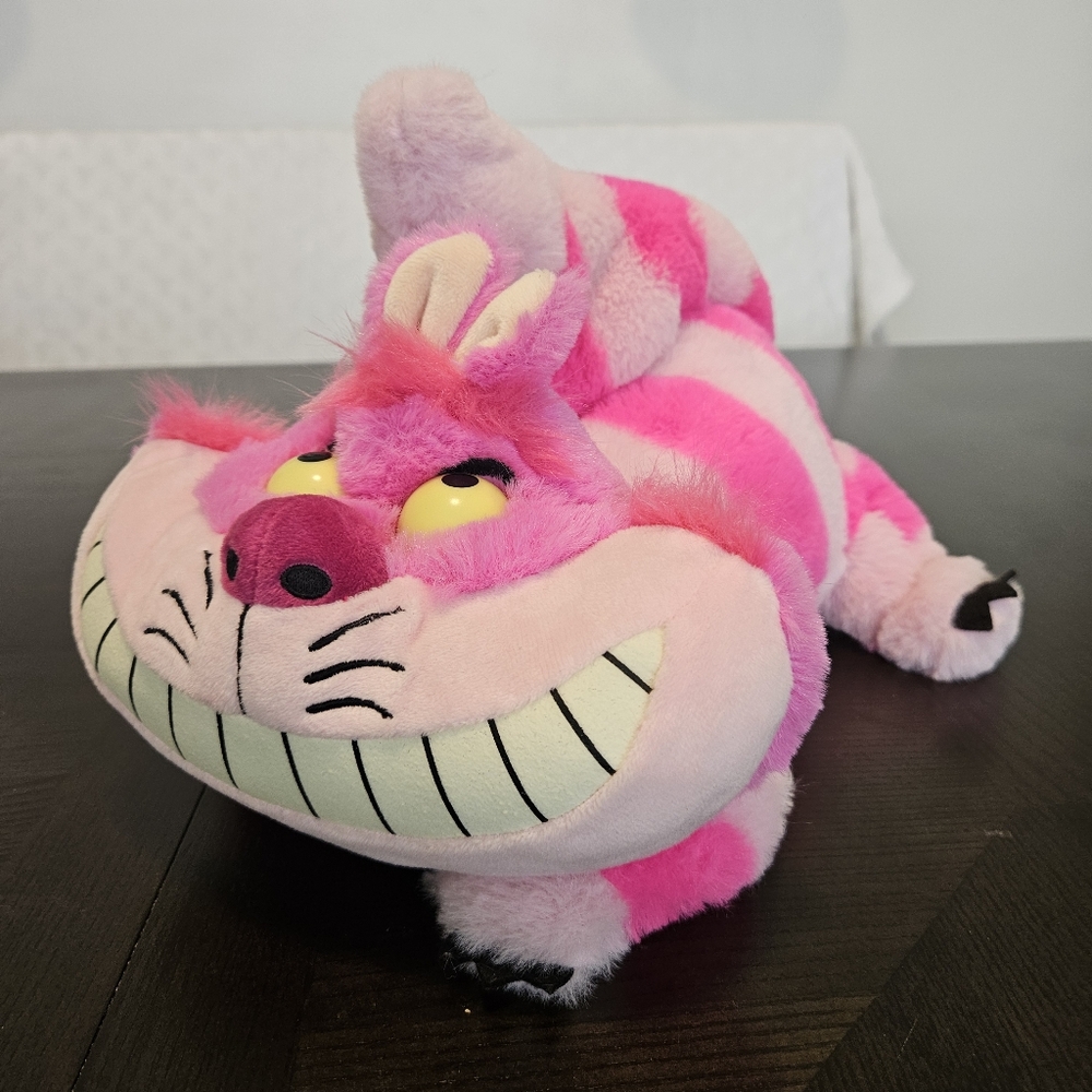 Disney Cheshire Cat Alice In Wonderland Interactive Talking Plush